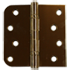 Ball bearing hinges bright brass