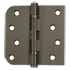 Ball bearing hinges satin nickel