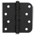 Ball bearing hinges flat black